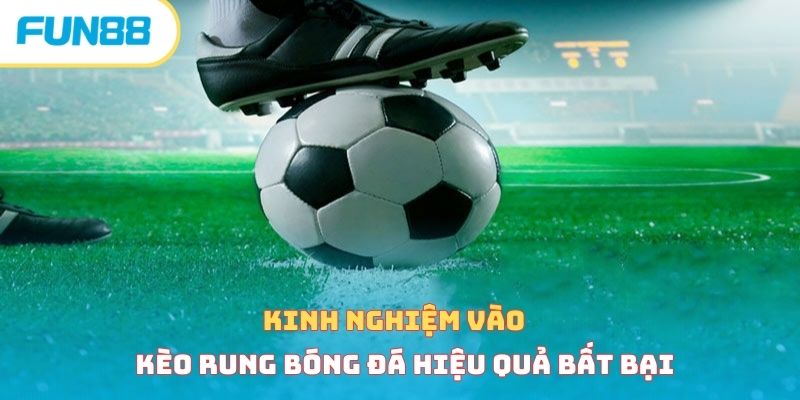 Kèo rung bóng đá và mẹo vào kèo bất bại từ chuyên gia Kinh nghiệm vào kèo rung bóng đá hiệu quả bất bại